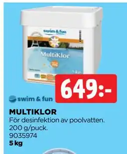Jem&Fix MULTIKLOR erbjuda