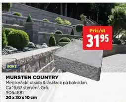 Jem&Fix MURSTEN COUNTRY erbjuda