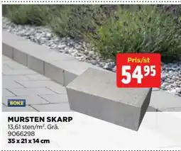 Jem&Fix MURSTEN SKARP erbjuda