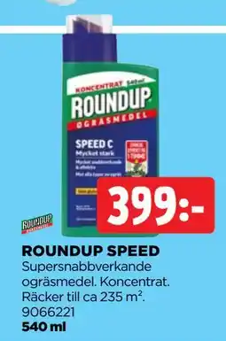 Jem&Fix ROUNDUP SPEED erbjuda