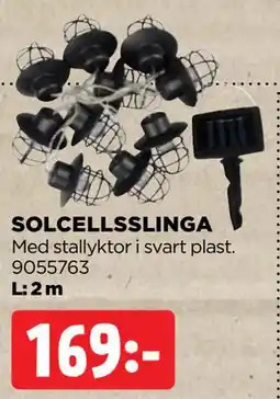 Jem&Fix SOLCELLSSLINGA erbjuda