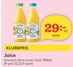 Hemköp Juice erbjuda