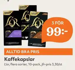 Hemköp Kaffekapslar erbjuda