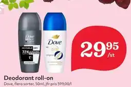 Hemköp Deodorant roll-on erbjuda