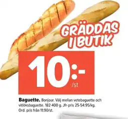 Coop Extra Baguette erbjuda