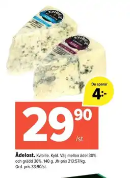 Coop Extra KVBILLE Ädelost erbjuda