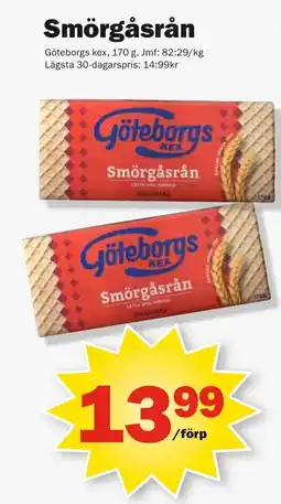 Pekås GÖTEBORGS Smörgåsrån erbjuda