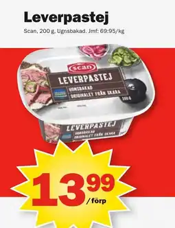 Pekås SCAN Leverpastej erbjuda
