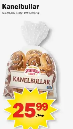 Pekås SKOGAHOLM Kanelbullar erbjuda