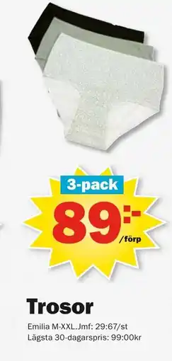 Pekås Trosor erbjuda