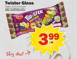 Pekås Twister glass erbjuda