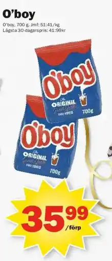 Pekås O'boy erbjuda