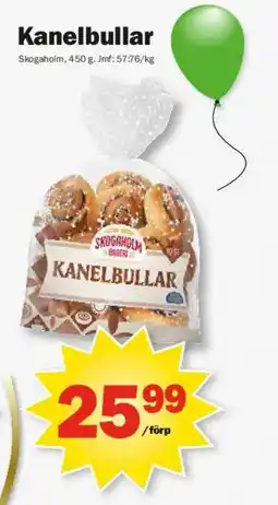 Pekås SKOGAHOLM Kanelbullar erbjuda