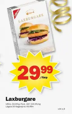 Pekås ULLMO Laxburgare erbjuda