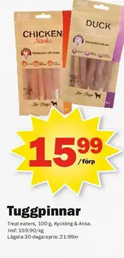 Pekås Tuggpinnar erbjuda