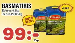 Nya Pulsen EDESSA Basmatiris erbjuda
