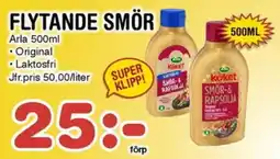 Nya Pulsen ARLA Flytande smör erbjuda