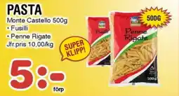 Nya Pulsen MONTE CASTELLO Pasta erbjuda
