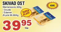 Nya Pulsen WERNERSSONS Skivad ost erbjuda