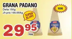 Nya Pulsen DELIA Grana padano erbjuda