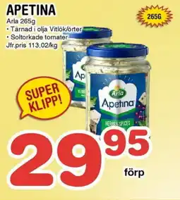 Nya Pulsen ARLA Apetina erbjuda