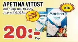 Nya Pulsen ARLA Apetina vitost erbjuda