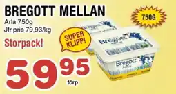 Nya Pulsen ARLA Bregott mellan erbjuda