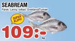 Nya Pulsen Seabream erbjuda
