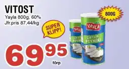 Nya Pulsen YAYLA Vitost erbjuda