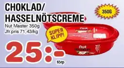 Nya Pulsen Choklad/ hasselnötscreme erbjuda