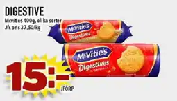 Nya Pulsen MCVITIES Digestive erbjuda
