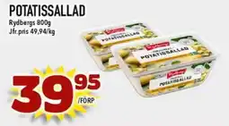 Nya Pulsen RYDBERGS Potatissallad erbjuda