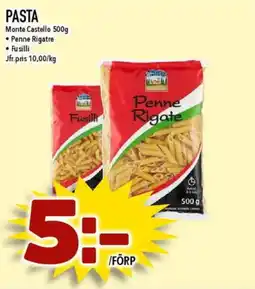 Nya Pulsen MONTE CASTELLO Pasta erbjuda