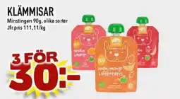 Nya Pulsen MINSTINGEN Klämmisar erbjuda