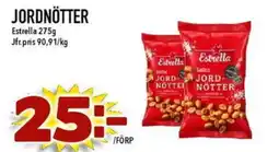 Nya Pulsen ESTRELLA Jordnötter erbjuda