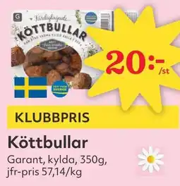 Östenssons GARANT Köttbullar erbjuda