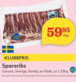 Östenssons GARANT Spareribs erbjuda
