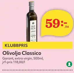 Östenssons GARANT Olivolja classico erbjuda
