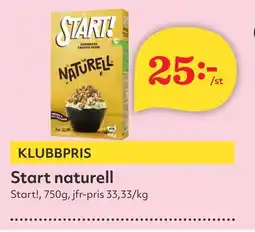 Östenssons START! Start naturell erbjuda