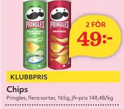 Östenssons PRINGLES Chips erbjuda