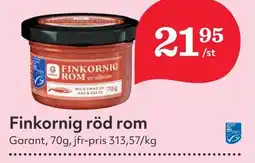 Östenssons GARANT Finkornig röd rom erbjuda