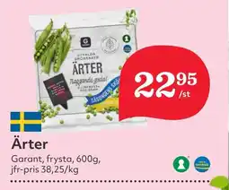 Östenssons GARANT Ärter erbjuda