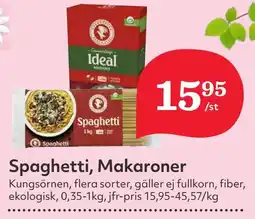 Östenssons Spaghetti, makaroner erbjuda