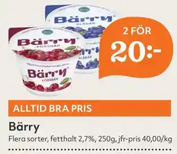 Östenssons Bärry erbjuda