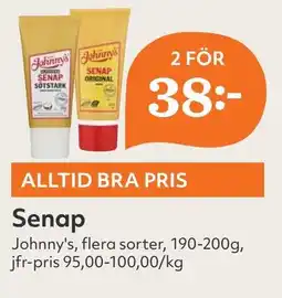 Östenssons JOHNNY'S Senap erbjuda