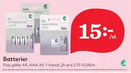 Östenssons Batterier erbjuda