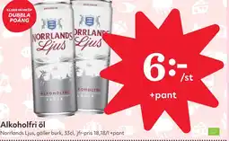 Östenssons Alkoholfri öl erbjuda