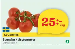 Östenssons Svenska kvisttomater erbjuda