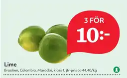 Östenssons Lime erbjuda