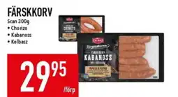 Matdax SCAN Färskkorv erbjuda